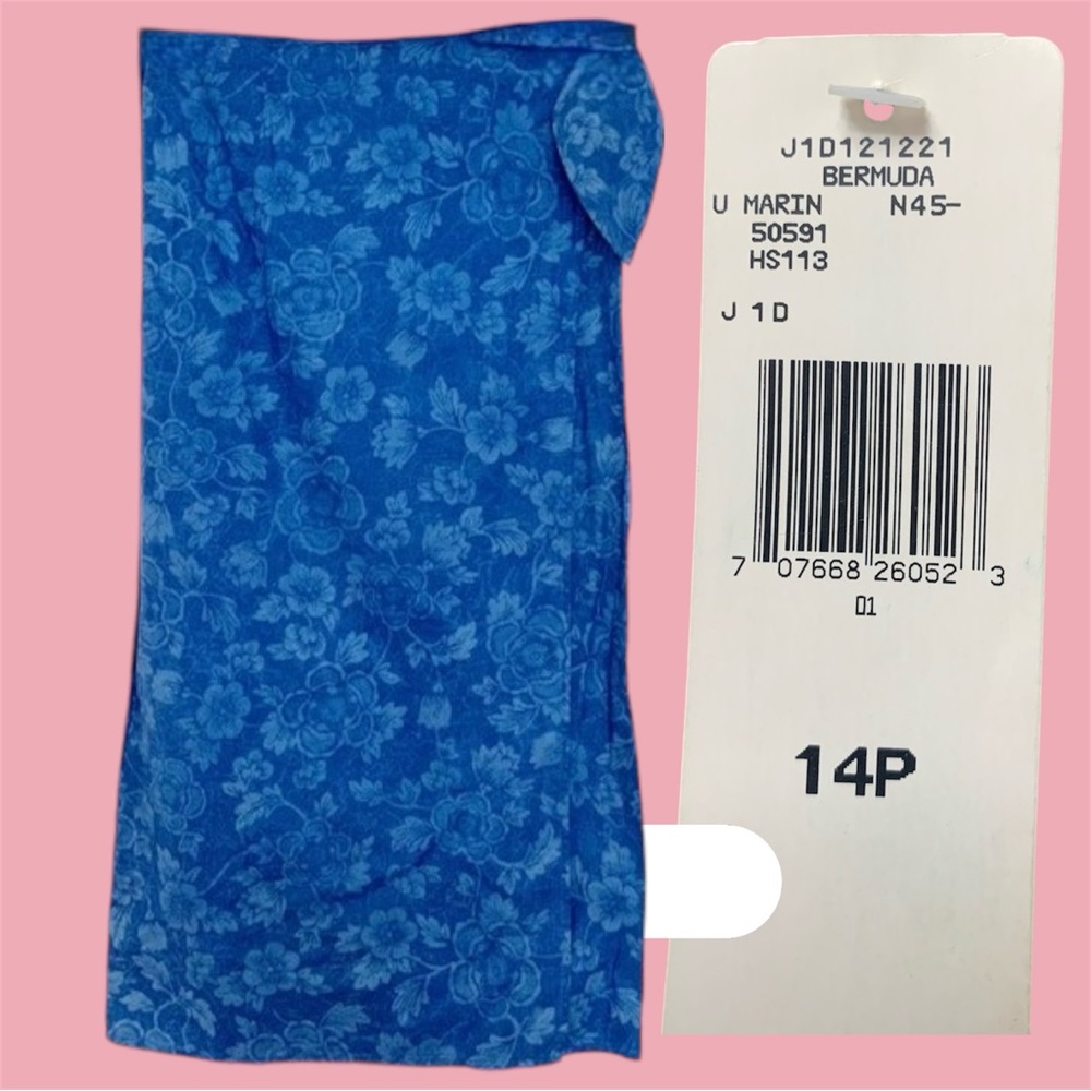 Ralph Lauren Wrap Skirt, Petite 14 100% cotton